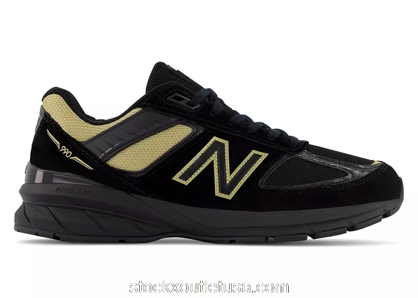 Outlet New Balance 990v5 Black Gold M990BH5