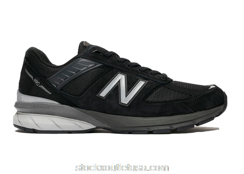 Outlet New Balance 990v5 Black Silver M990BP5?