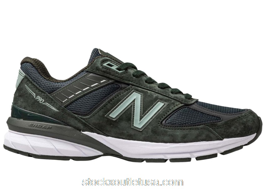 Outlet New Balance 990v5 Defense Green M990DC5