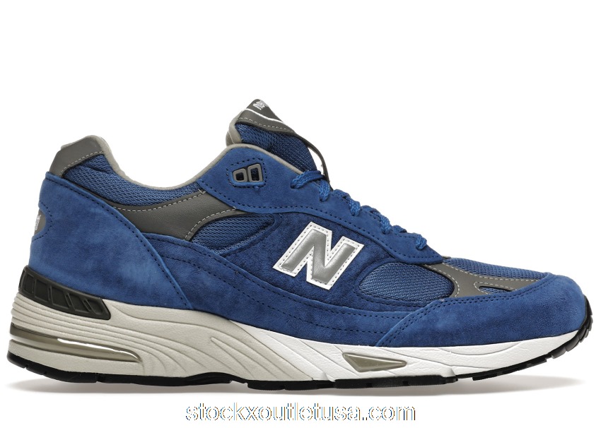 Outlet New Balance 991 Bright Blue (Made in UK)