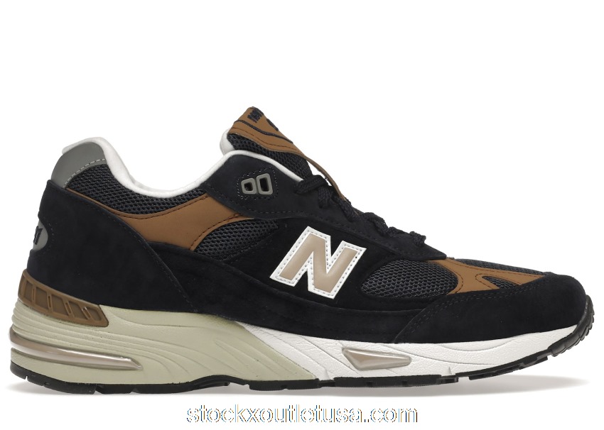 Outlet New Balance 991 Made in UK Navy Sand M991DNB