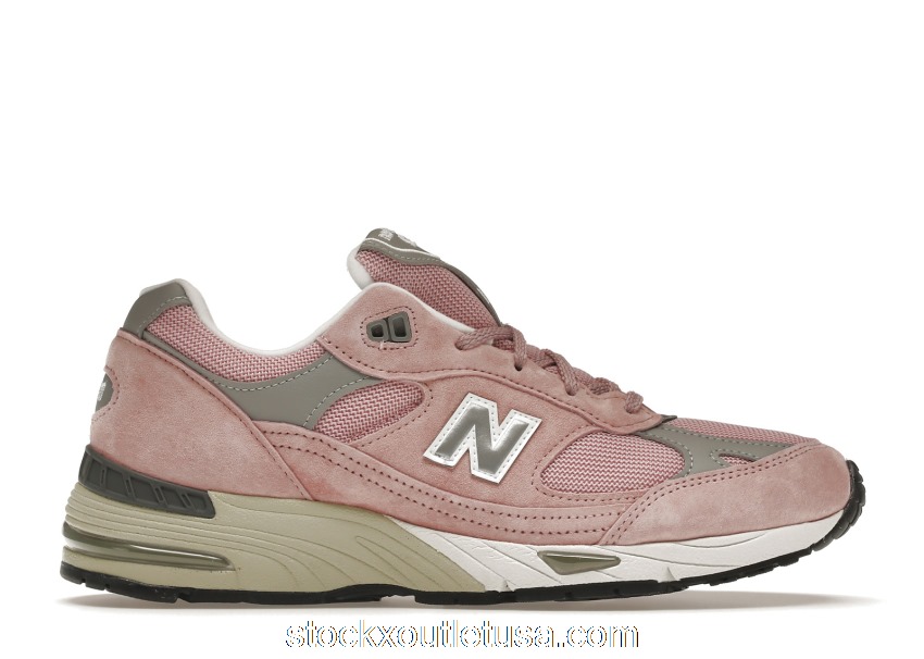 Outlet New Balance 991 MiUK Pink (W) W991PNK
