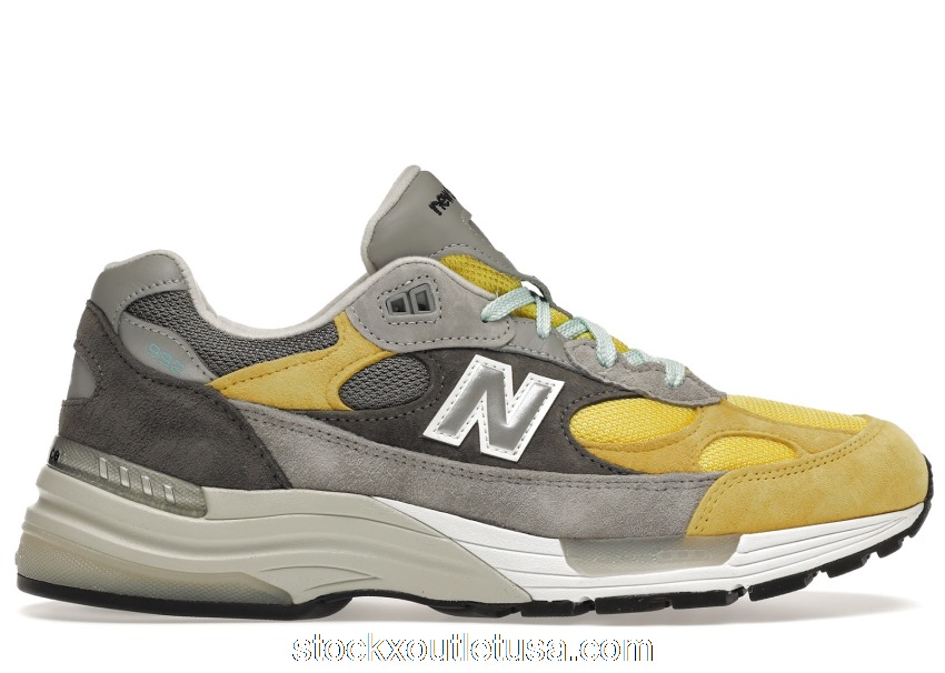 Outlet New Balance 992 Nice Kicks Amoeba Music Grey M992NK1