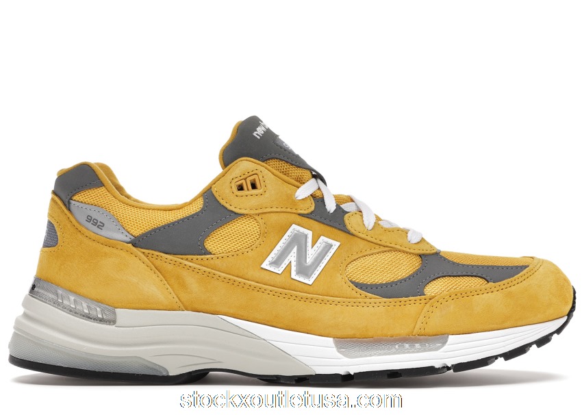 Outlet New Balance 992 Yellow Grey M992BB