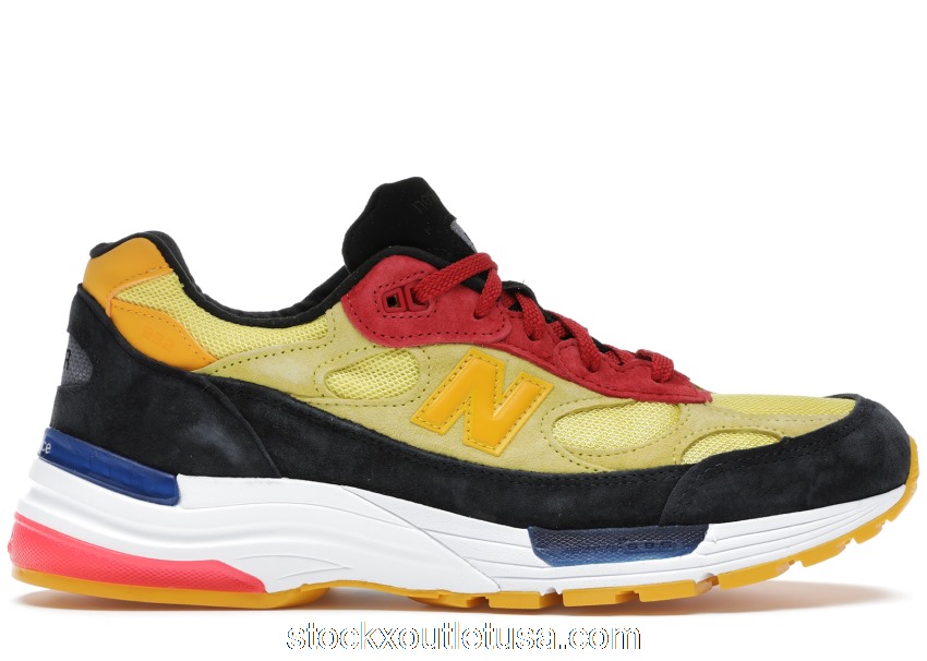 Outlet New Balance 992 Yellow Red M992DM