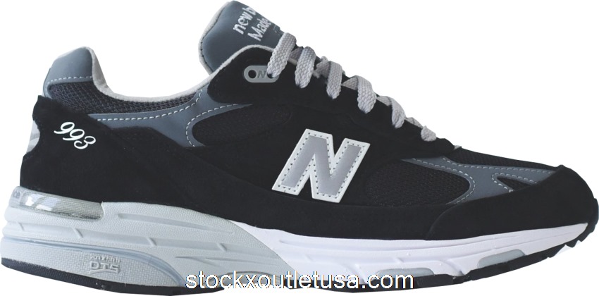 Outlet New Balance 993 Kith Black (Standard Width) MR993BK