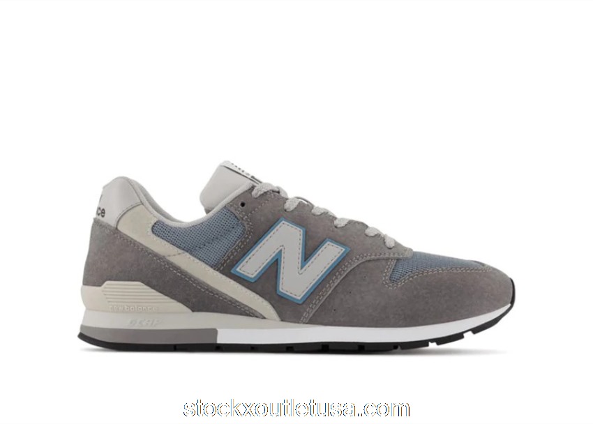 Outlet New Balance 996v2 Grey Steel Blue CM996CB2