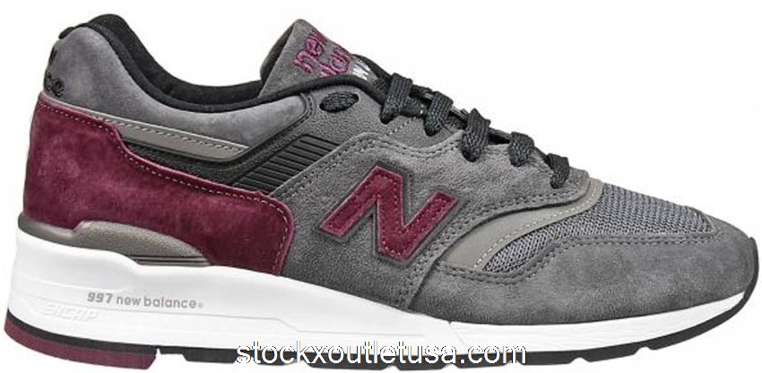 Outlet New Balance 997 Connoisseur Guitar Grey Burgundy M997CCF