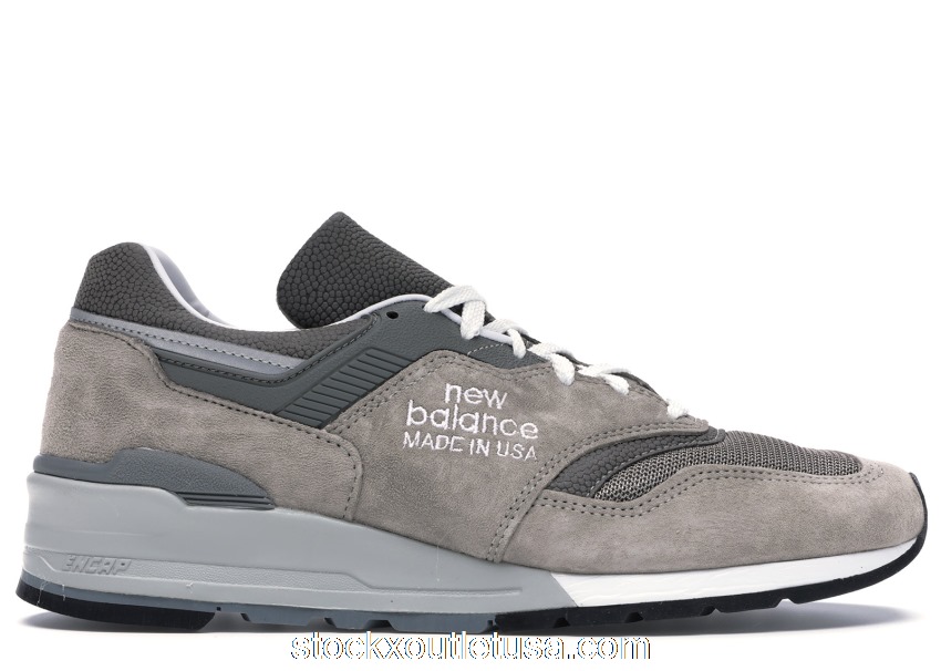 Outlet New Balance 997 Grey Day Removed Logo (2019) M997GD1