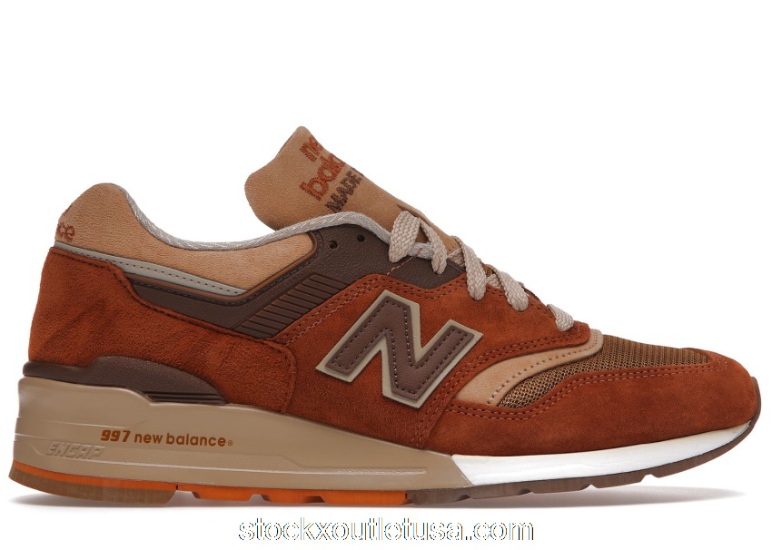 Outlet New Balance 997 J. Crew Butterscotch M997JC1