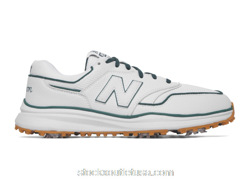 Outlet New Balance 997G Malbon Golf White/Green