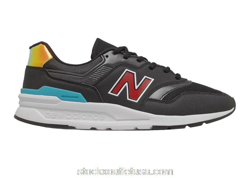Outlet New Balance 997H Black Wave Blue Iridescent CM997HUM