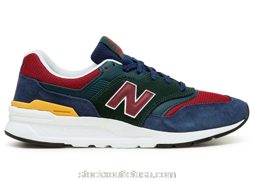 Outlet New Balance 997H Blue Red Green CM997HVQ