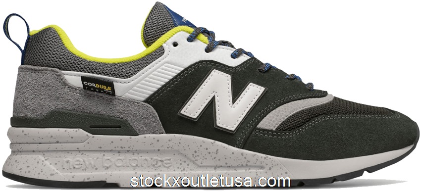 Outlet New Balance 997H Cordura Green Yellow CM997HFD
