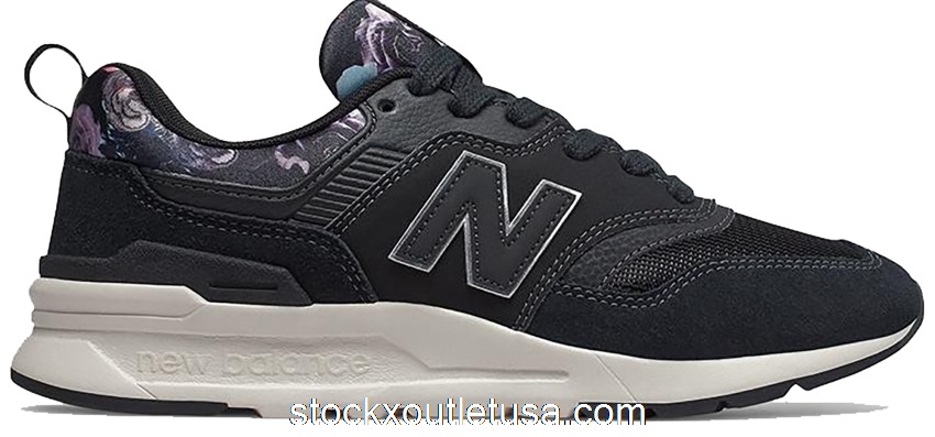 Outlet New Balance 997H Floral Black Purple (W) CW997HXG
