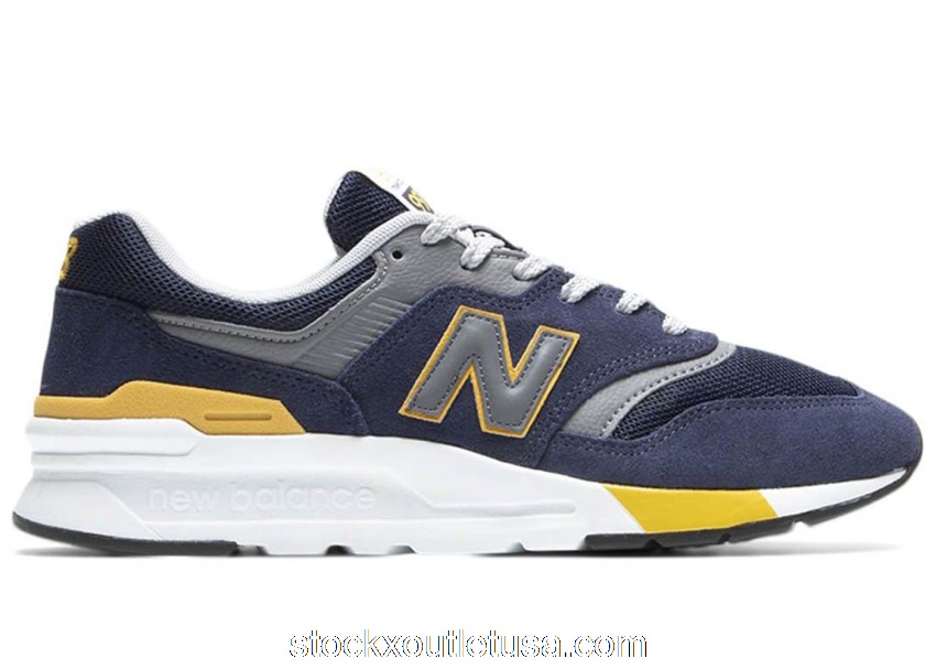 Outlet New Balance 997H Navy Grey Gold CM997HVG