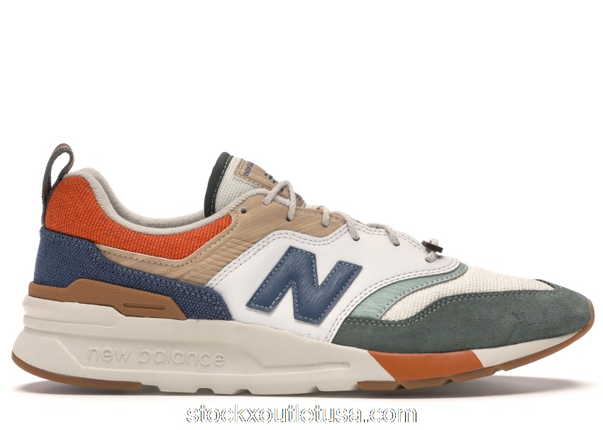 Outlet New Balance 997H Slate Green Stone Blue CM997HAN