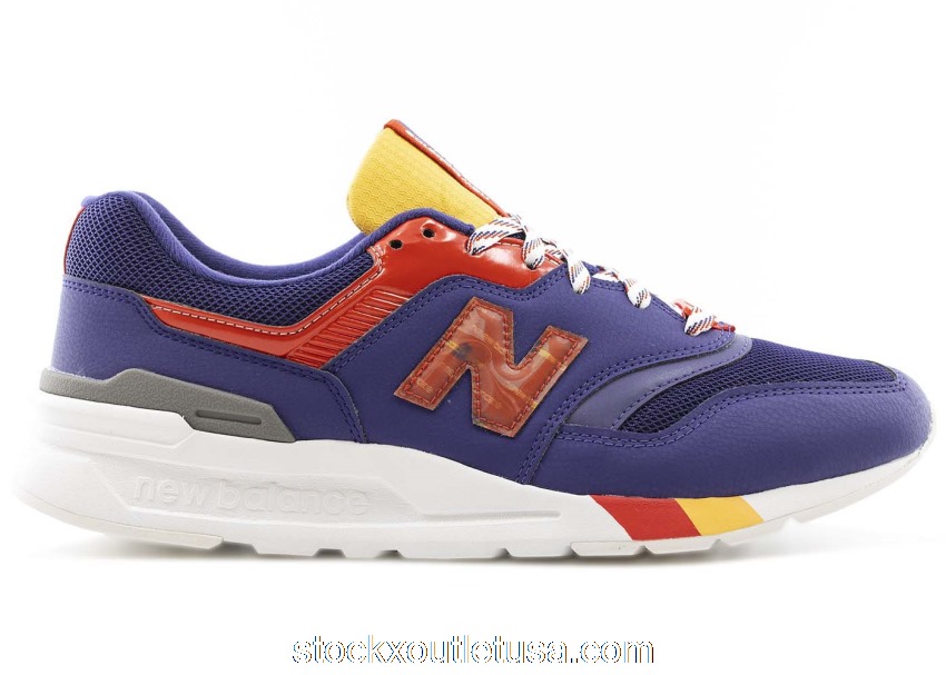 Outlet New Balance 997H Virtual Violet Velocity Red CM997HSD
