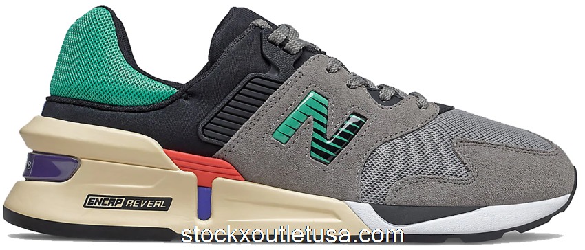 Outlet New Balance 997S Marblehead Aqua Chalk MS997JEB