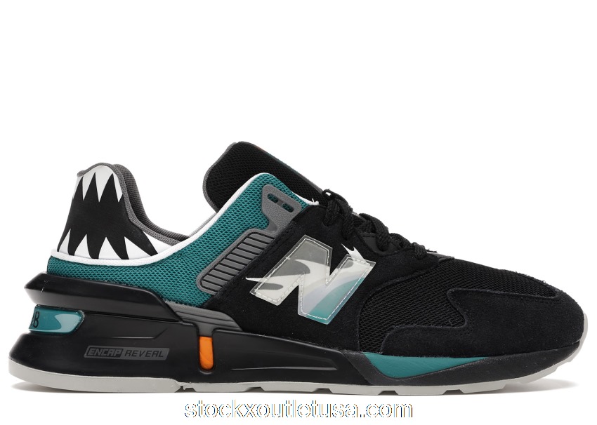 Outlet New Balance 997S Shoe Palace Great White (Black Toe) MS997JSK