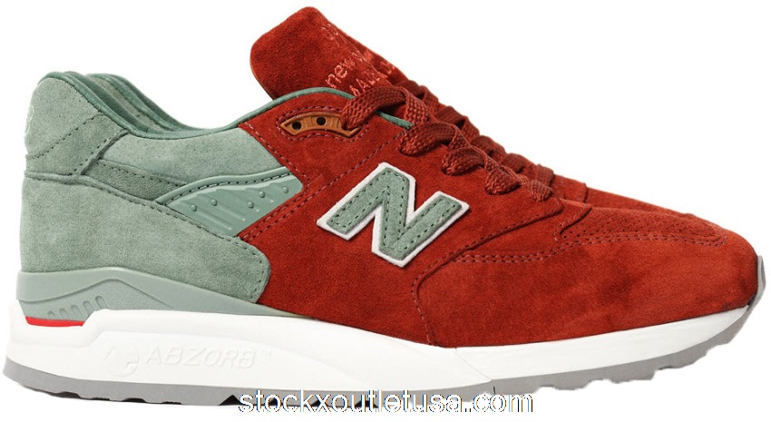 Outlet New Balance 998 Concepts Rivalry Pack Boston (Regular Box) M998BMG