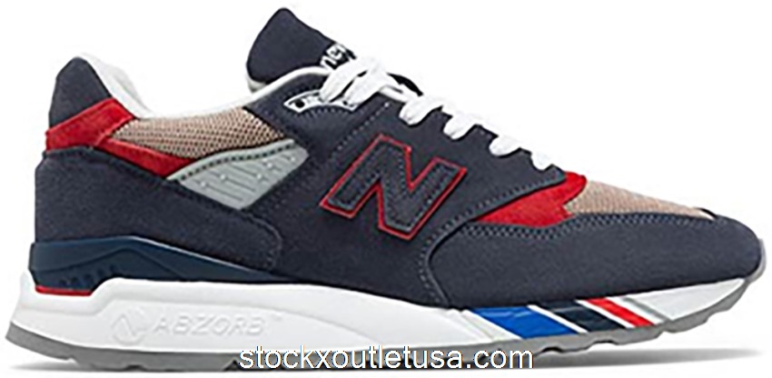 Outlet New Balance 998 Surplus Materials Navy