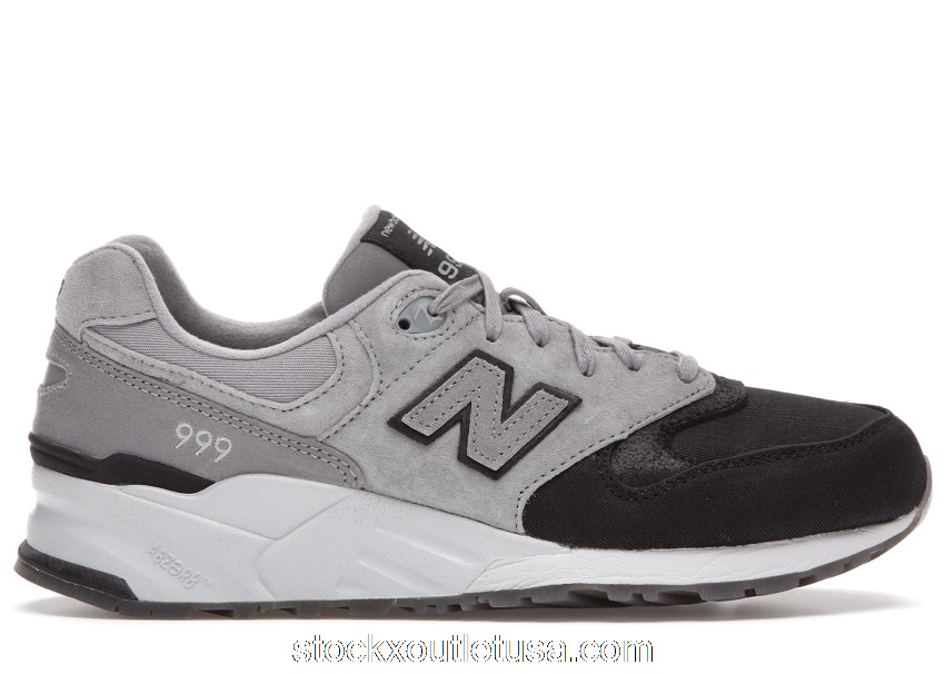 Outlet New Balance 999 Canvas Waxed Black ML999WXA