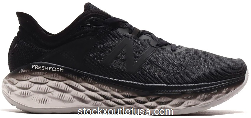 Outlet New Balance Fresh Foam More v2 Black Magnet MMORBK2