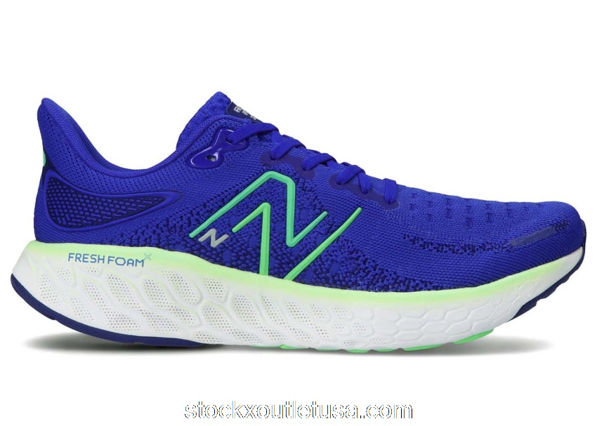 Outlet New Balance Fresh Foam X 1080v12 Blue Glow Green M1080S12