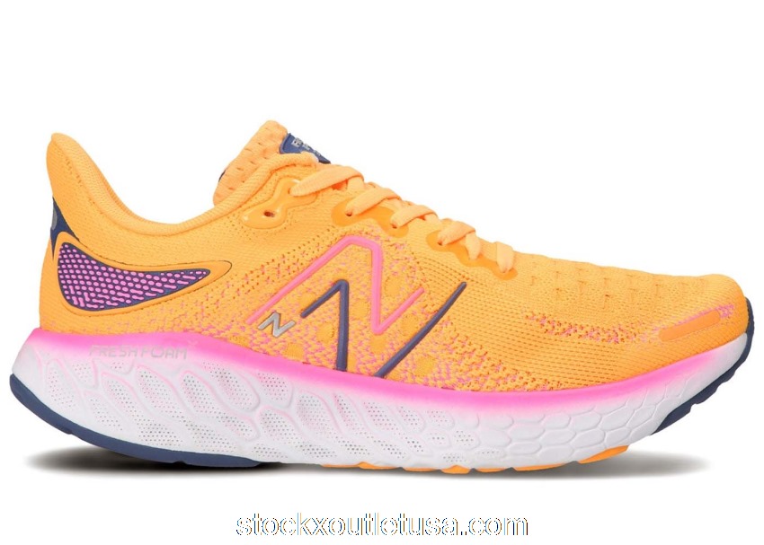 Outlet New Balance Fresh Foam X 1080v12 Vibrant Apricot Vibrant Pink (W) W1080M12