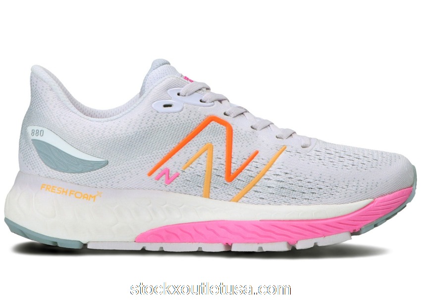 Outlet New Balance Fresh Foam X 880v12 Vibrant Pink Orange (W) W880G12