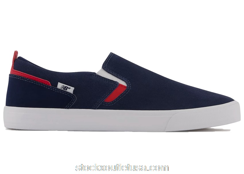 Outlet New Balance Numeric 306 Slip-On Navy Red NM306LNR