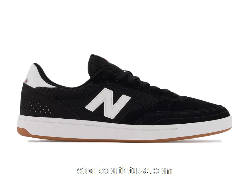 Outlet New Balance Numeric 440 Black White Gum NM440BBR