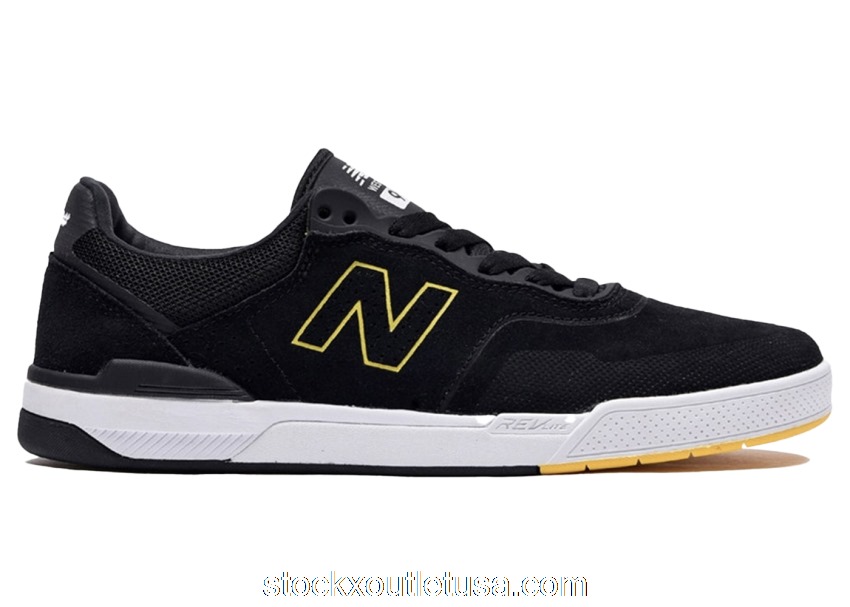 Outlet New Balance Numeric 913 Black Yellow NM913BEE