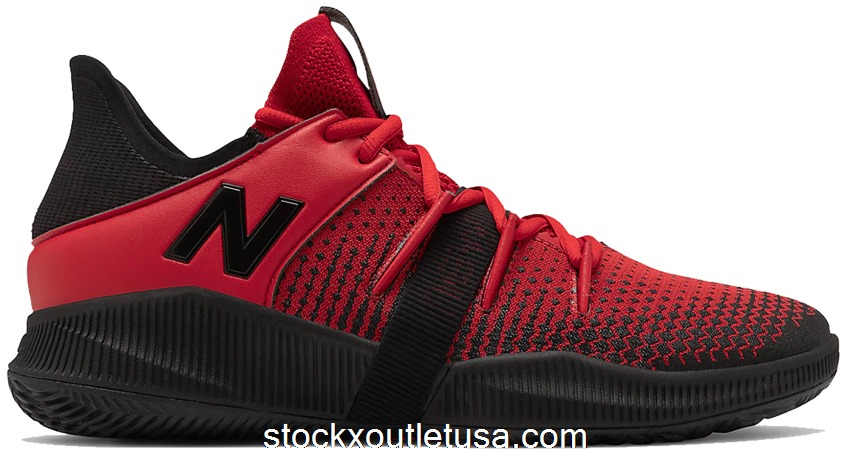 Outlet New Balance OMN1S Low Black Team Red (W) WBOMNLBR