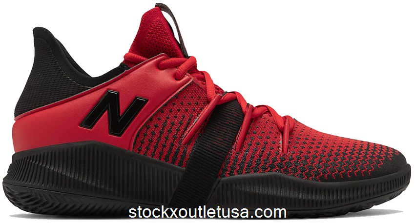 Outlet New Balance OMN1S Low Black Team Red BBOMNLBR