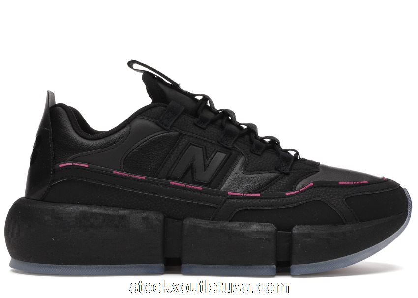 Outlet New Balance Vision Racer Jaden Smith Black Pink MSVRCJSH