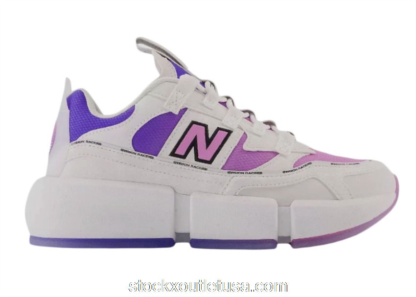 Outlet New Balance Vision Racer Sunset White Mirage Violet MSVRCSSN