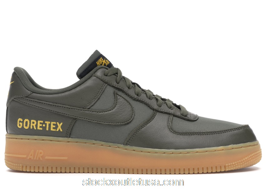 Outlet Nike Air Force 1 Gore-tex Low Olive Gum