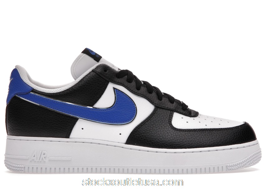 Outlet Nike Air Force 1 Low White Black Royal