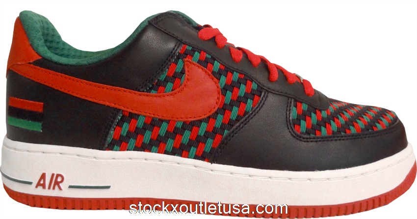 Outlet Nike Air Force 1 Low Woven BHM (2006) BMK067-M5-C1