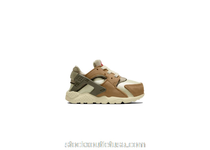 Outlet Nike Air Huarache Stussy Desert Oak (2021) (TD)