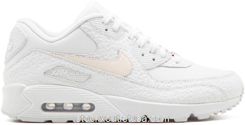 Outlet Nike Air Max 90 Flyleather White