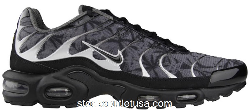 Outlet Nike Air Max Plus Black Grey Camo