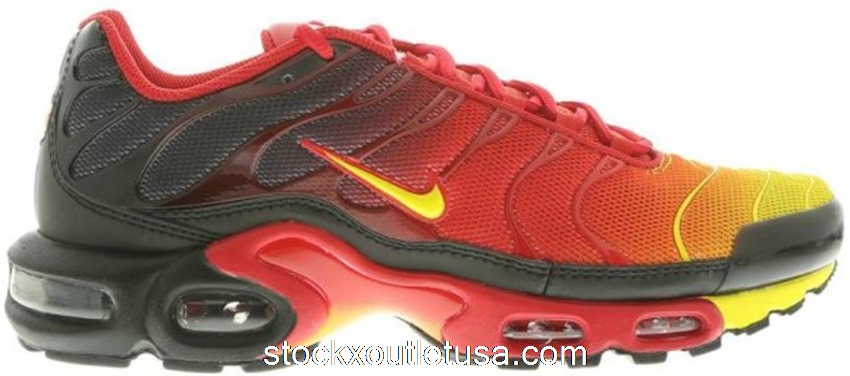 Outlet Nike Air Max Plus Laser Crimson Tour Yellow