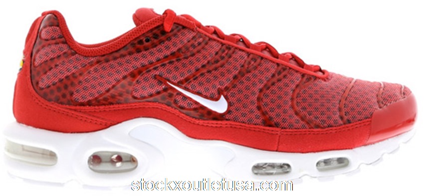 Outlet Nike Air Max Plus Mesh University Red