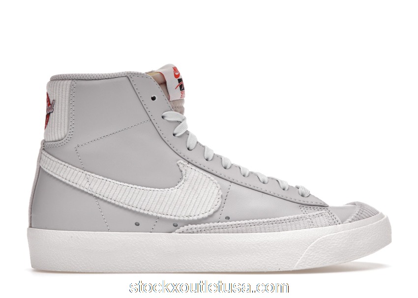 Outlet Nike Blazer Mid 77 EMB Vast Grey DD8021–001