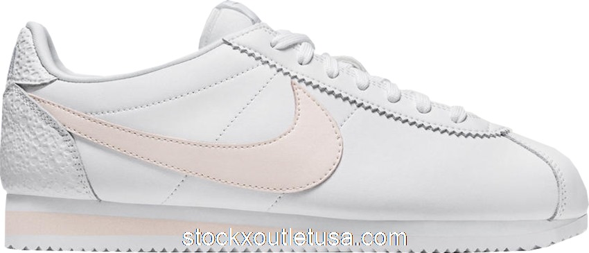 Outlet Nike Classic Cortez Flyleather White