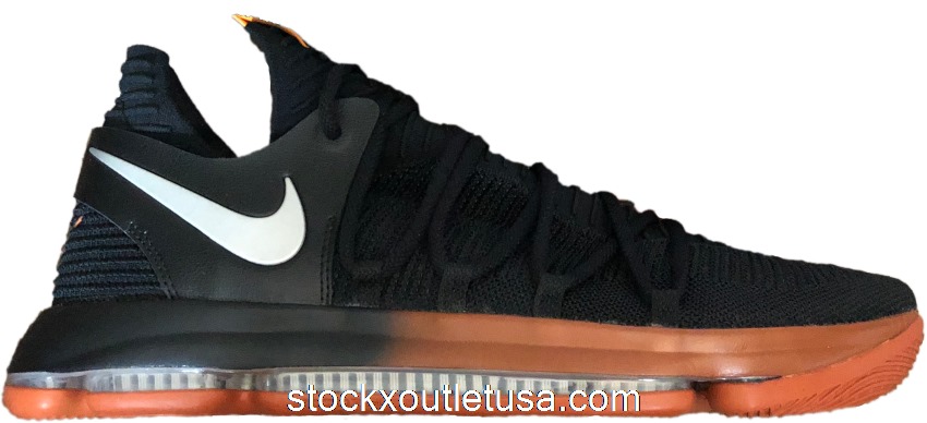 Outlet Nike KD 10 Texas Promo Black Silver