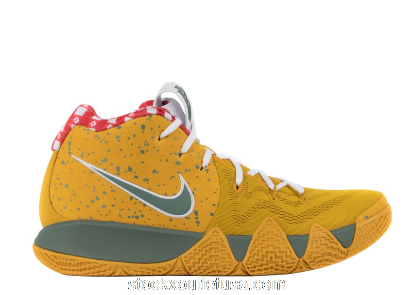 Outlet Nike Kyrie 4 Concepts Yellow Lobster